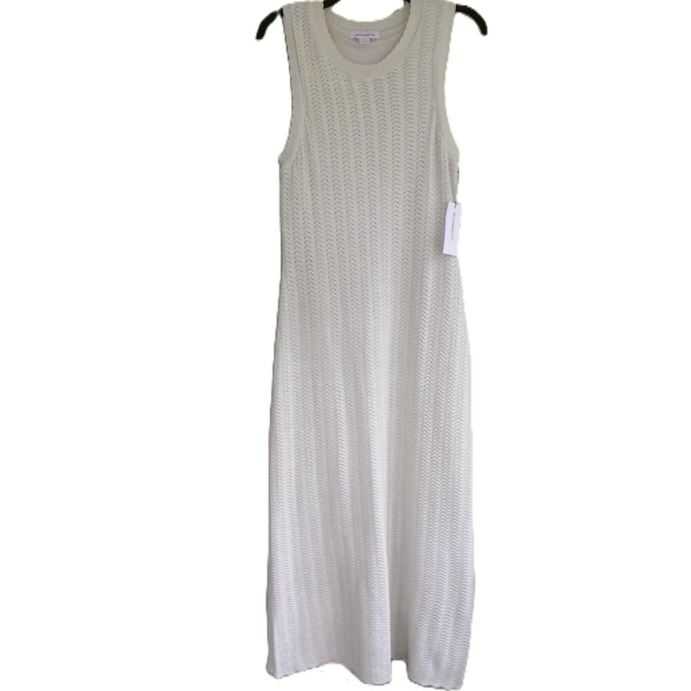 NWT Striking Liz Claiborne Women's Sleeveless Maxi Sweater Dress - Size Small